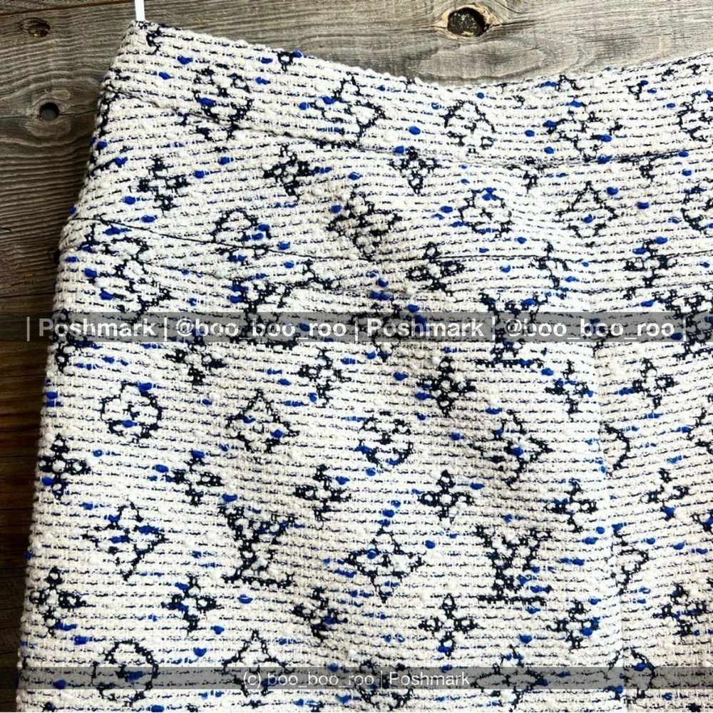 Louis Vuitton Monogram Logo Print, Mini Skirt, Ready-to-Wear, white & blue - Picture 6 of 15
